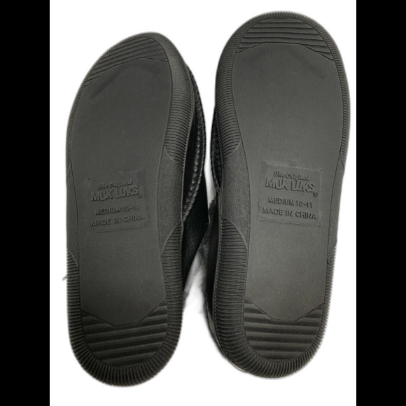Mukluks Clog Slippers Medium Size 10-11 Black - Picture 8 of 8